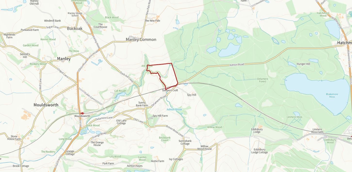 Land Off Ashton Road, Manley, Cheshire, WA6 6PA Rural Property, Land