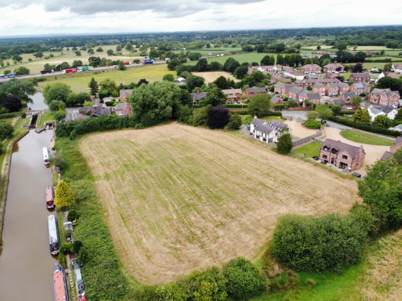** BEST & FINAL OFFERS NOW INVITED ** LAND ON ALSAGER ROAD, HASSALL GREEN, SANDBACH, CW11 ** BEST & FINAL OFFERS NOW INVITED ** LAND ON ALSAGER ROAD, HASSALL GREEN, SANDBACH, CW11